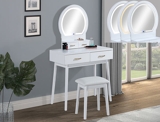 CECILIA VANITY TABLE & STOOL