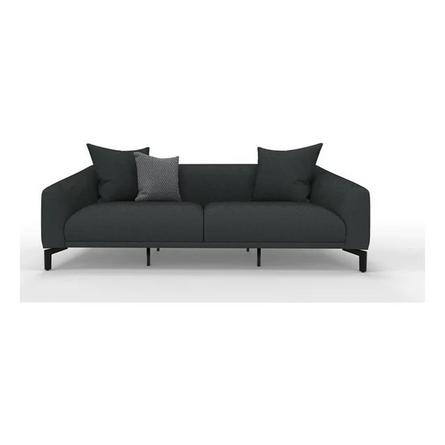 Maison Black 3-Seater Sofa