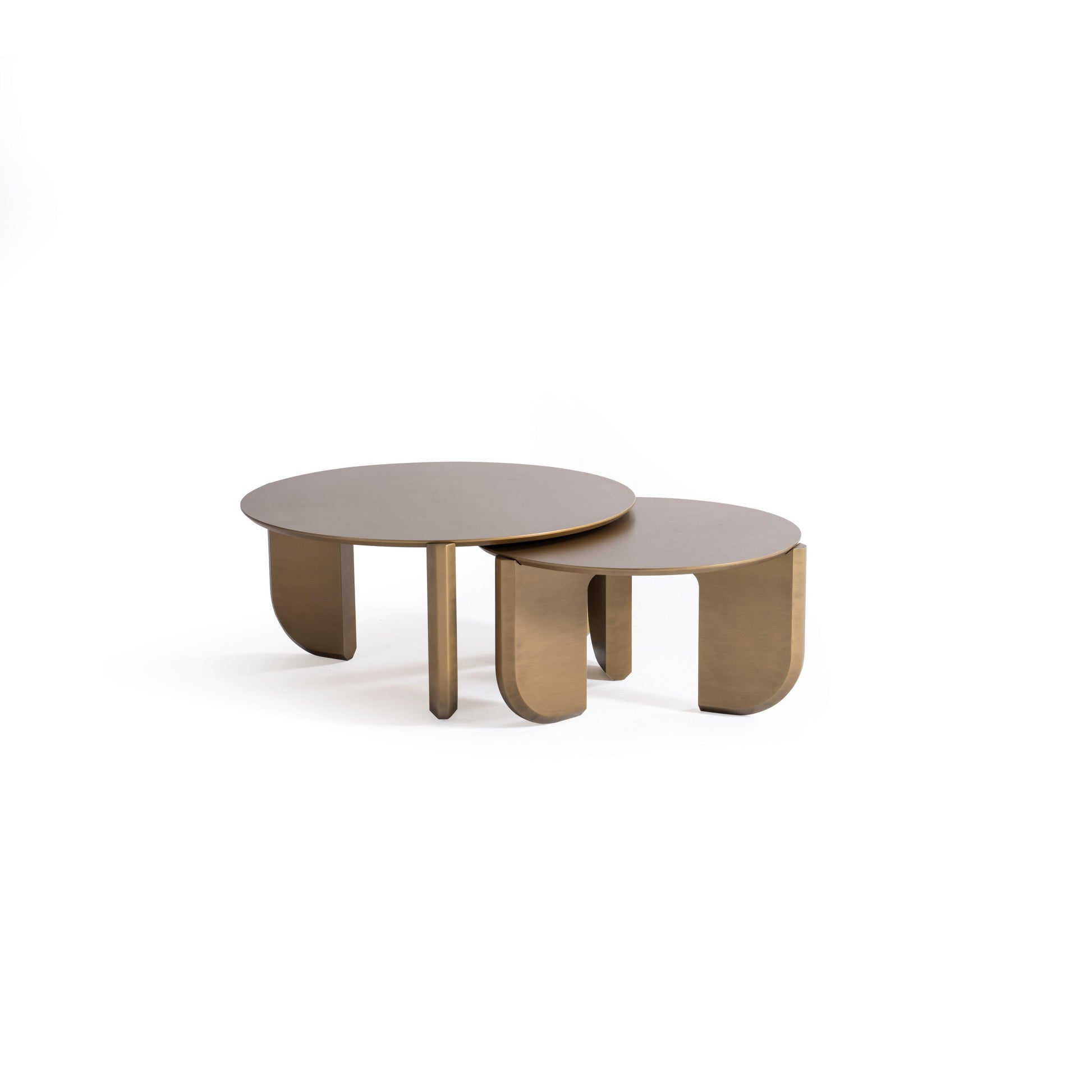 720 Gold 3 Pc Coffee Table Set