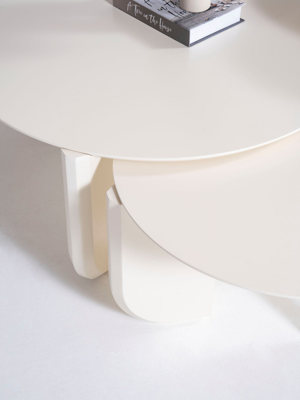 720 Cream 3 Pc Coffee Table Set