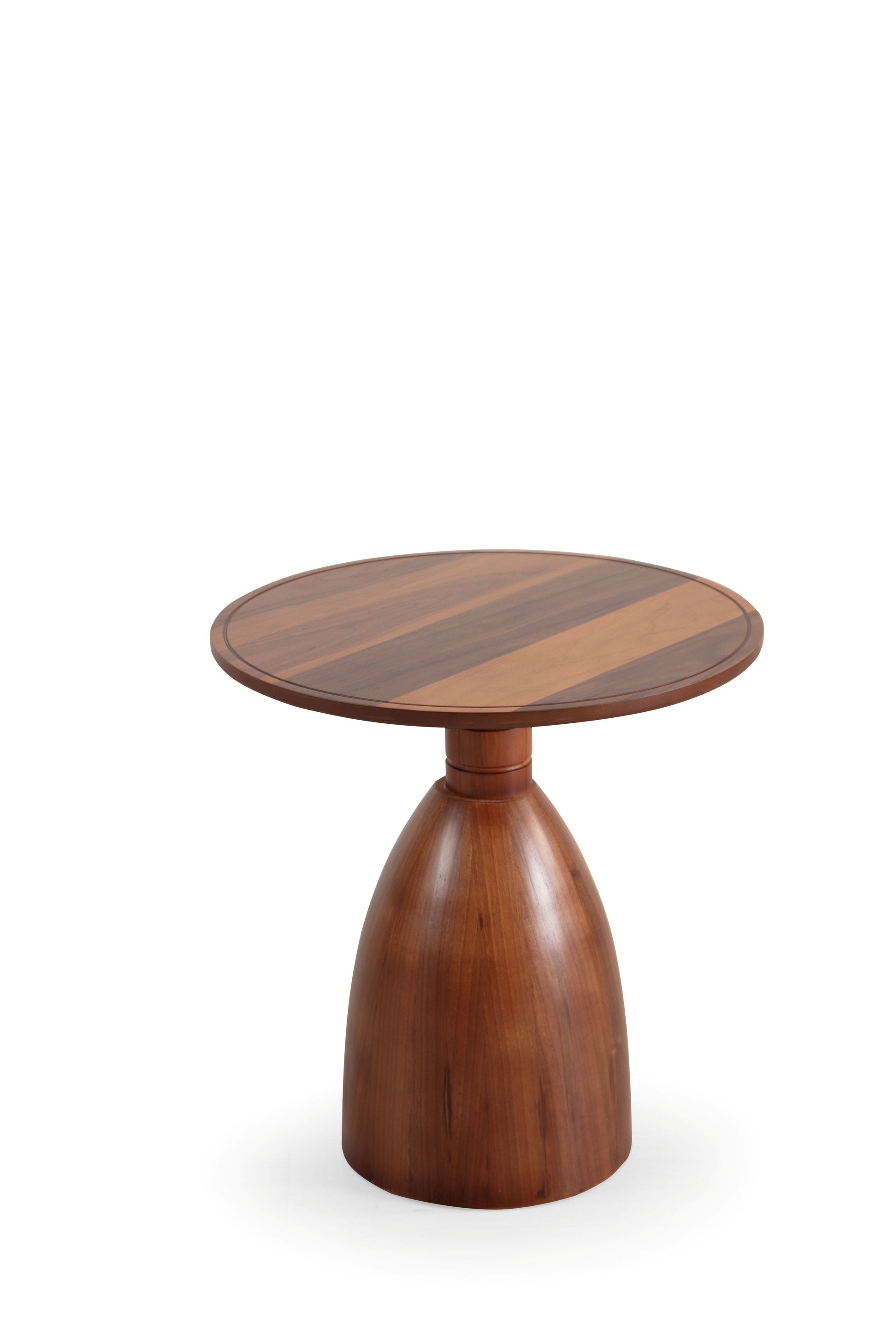 873 Walnut 2 Pc Coffee Table Set