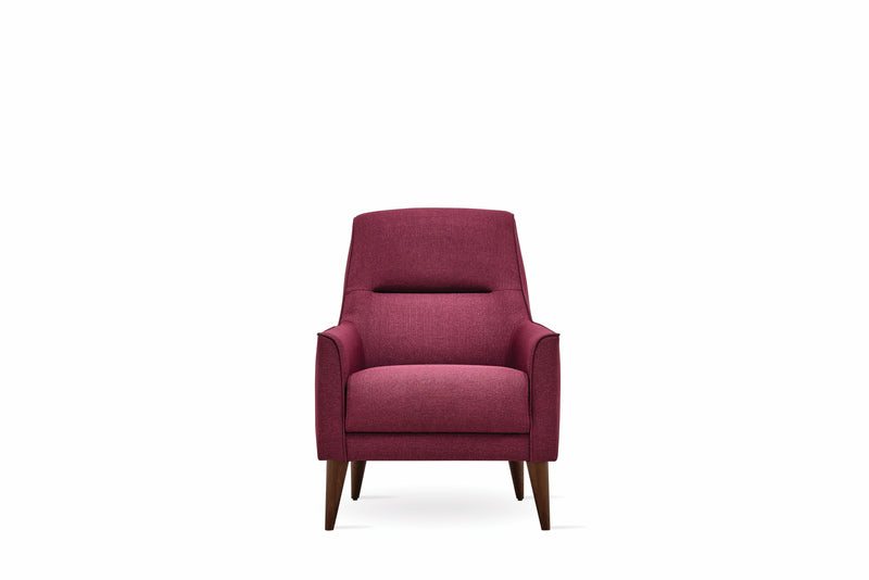 Alto Dark Pink Armchair