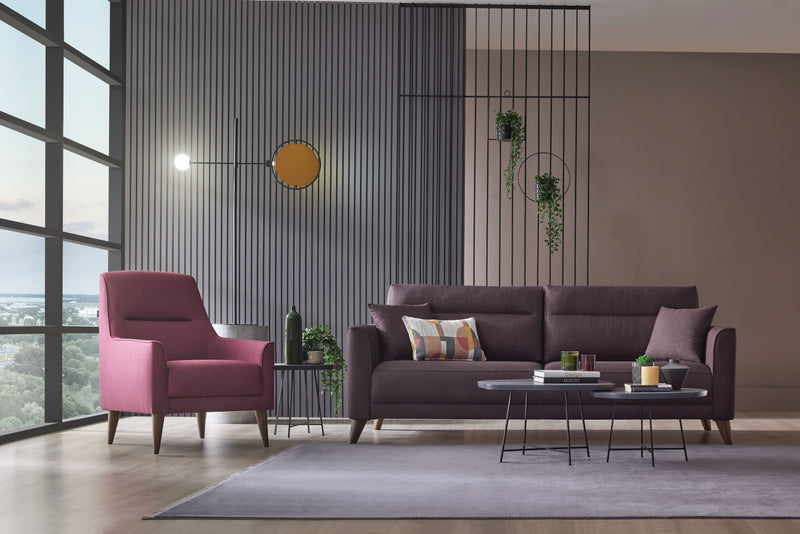 Alto Dark Pink Armchair