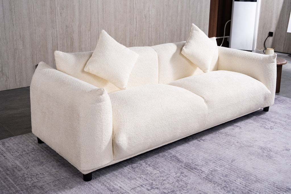 CLEARANCE - Marshall Cream Boucle Sofa