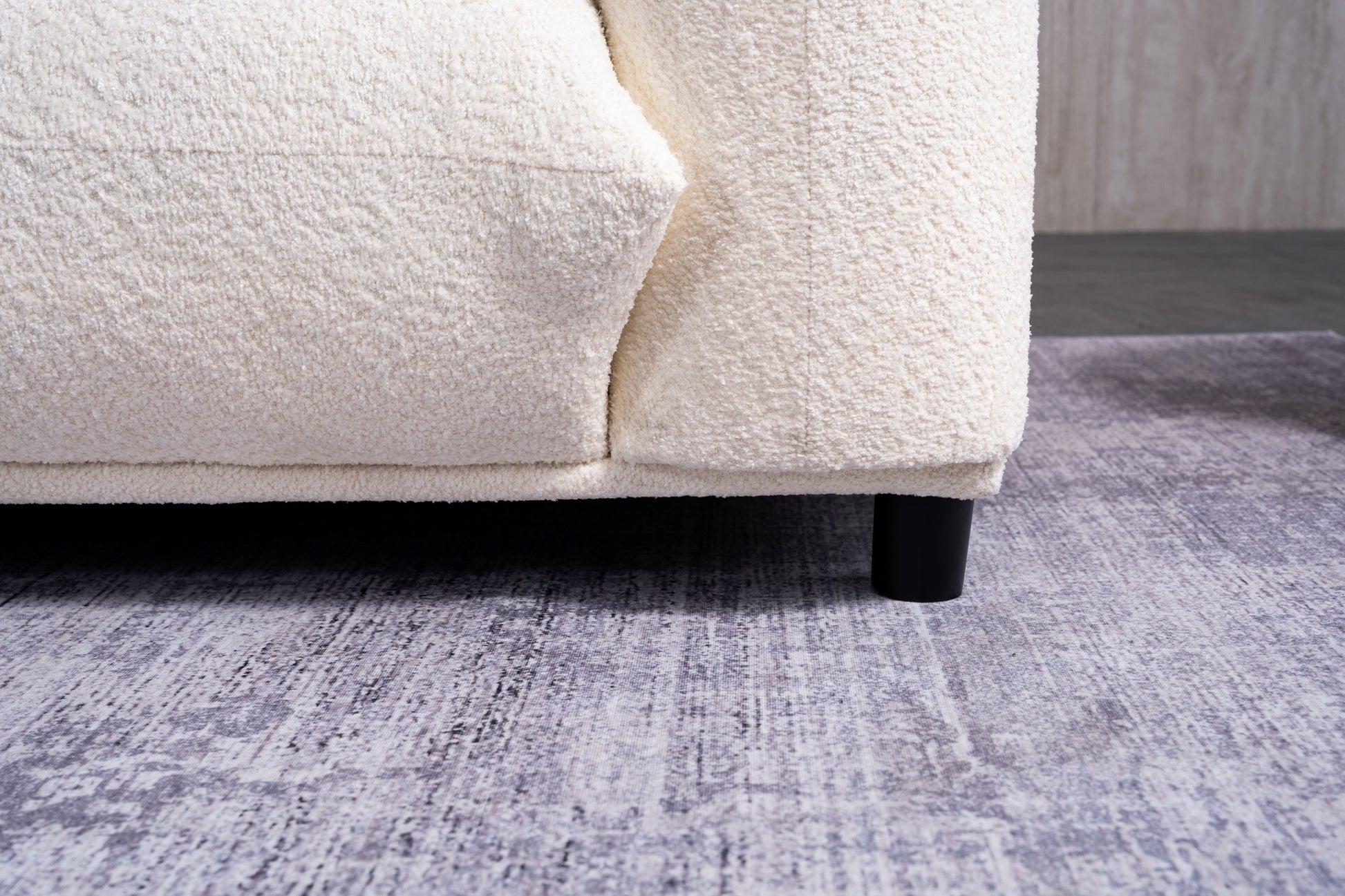 CLEARANCE - Marshall Cream Boucle Sofa