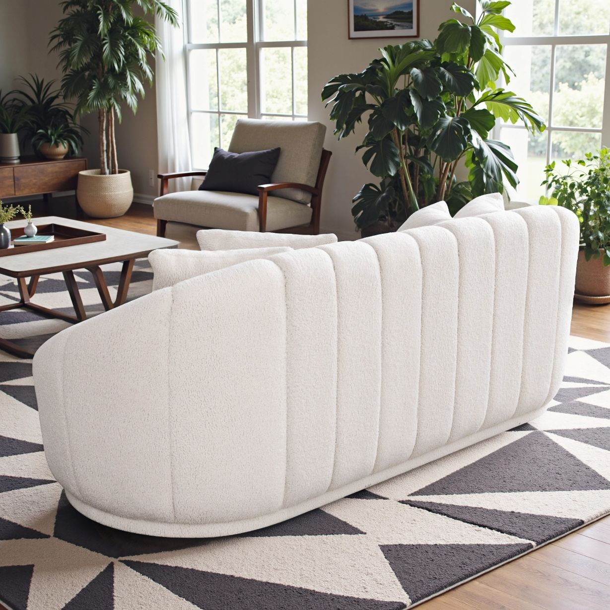 CLEARANCE -  Fairfield Cream Boucle Sofa