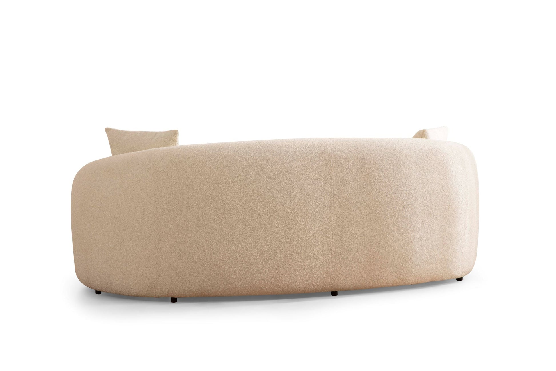 Bonita Ivory Boucle Sofa 91"
