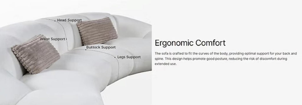 Cloud curved sectional