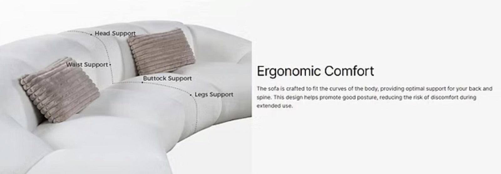 Cloud curved sectional