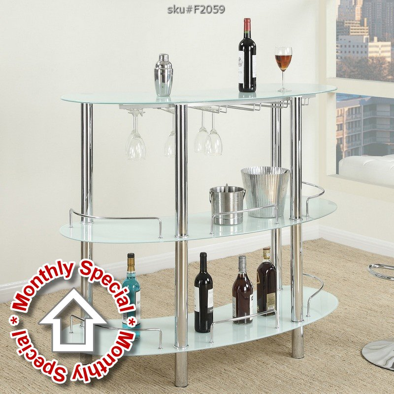 BAR STAND GLASS MW