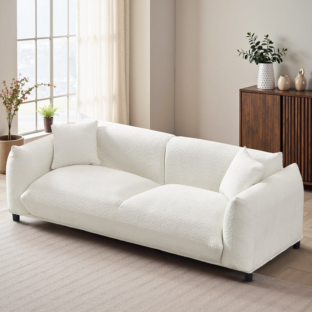 CLEARANCE - Marshall Cream Boucle Sofa