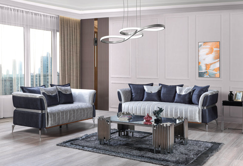 Leina Sofa  -Loveseat set