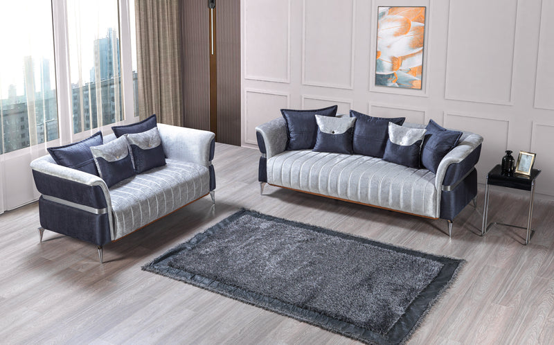 Leina Sofa  -Loveseat set