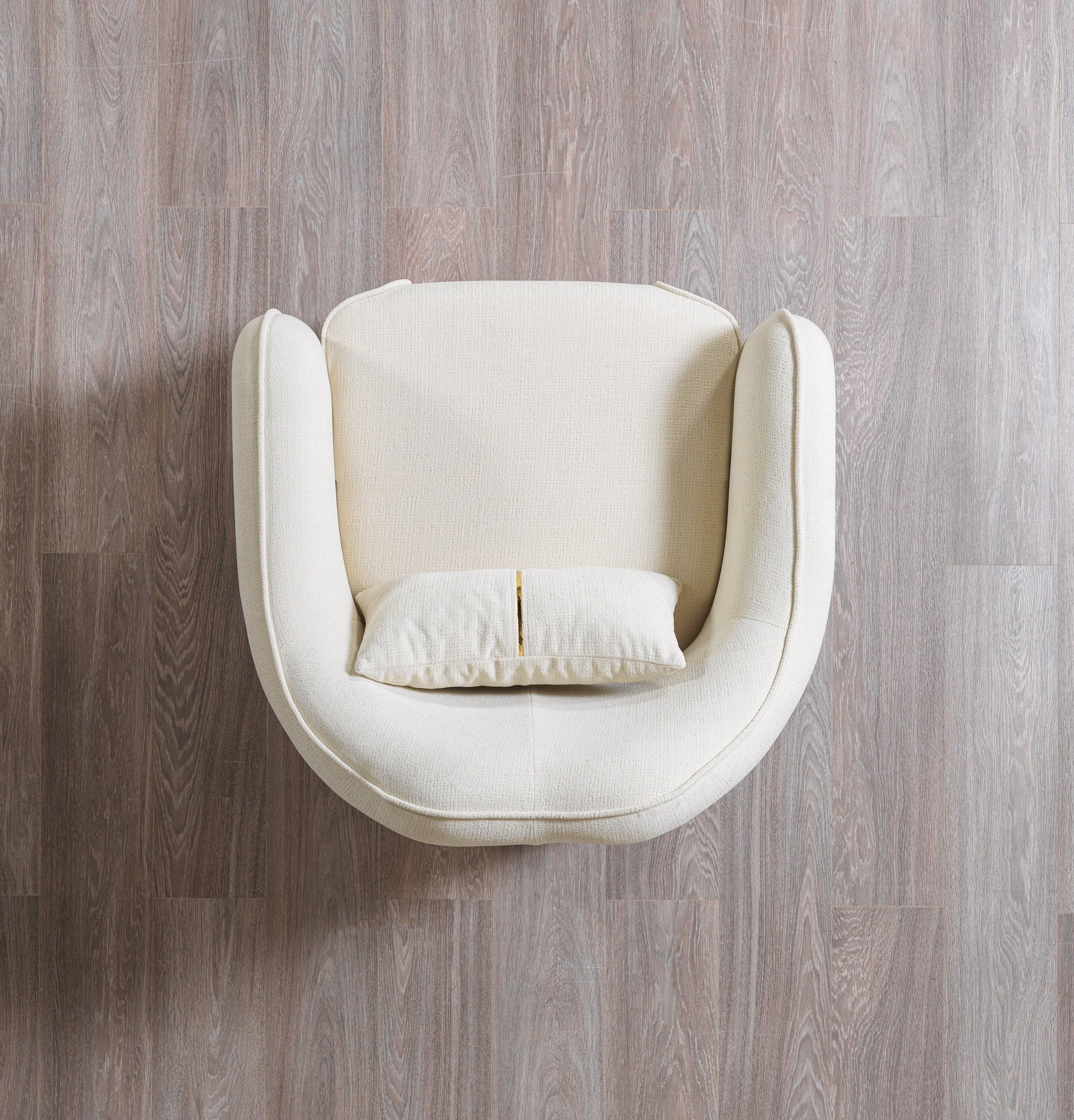 Helena Ivory Velvet Chair [ETA: 3/25]