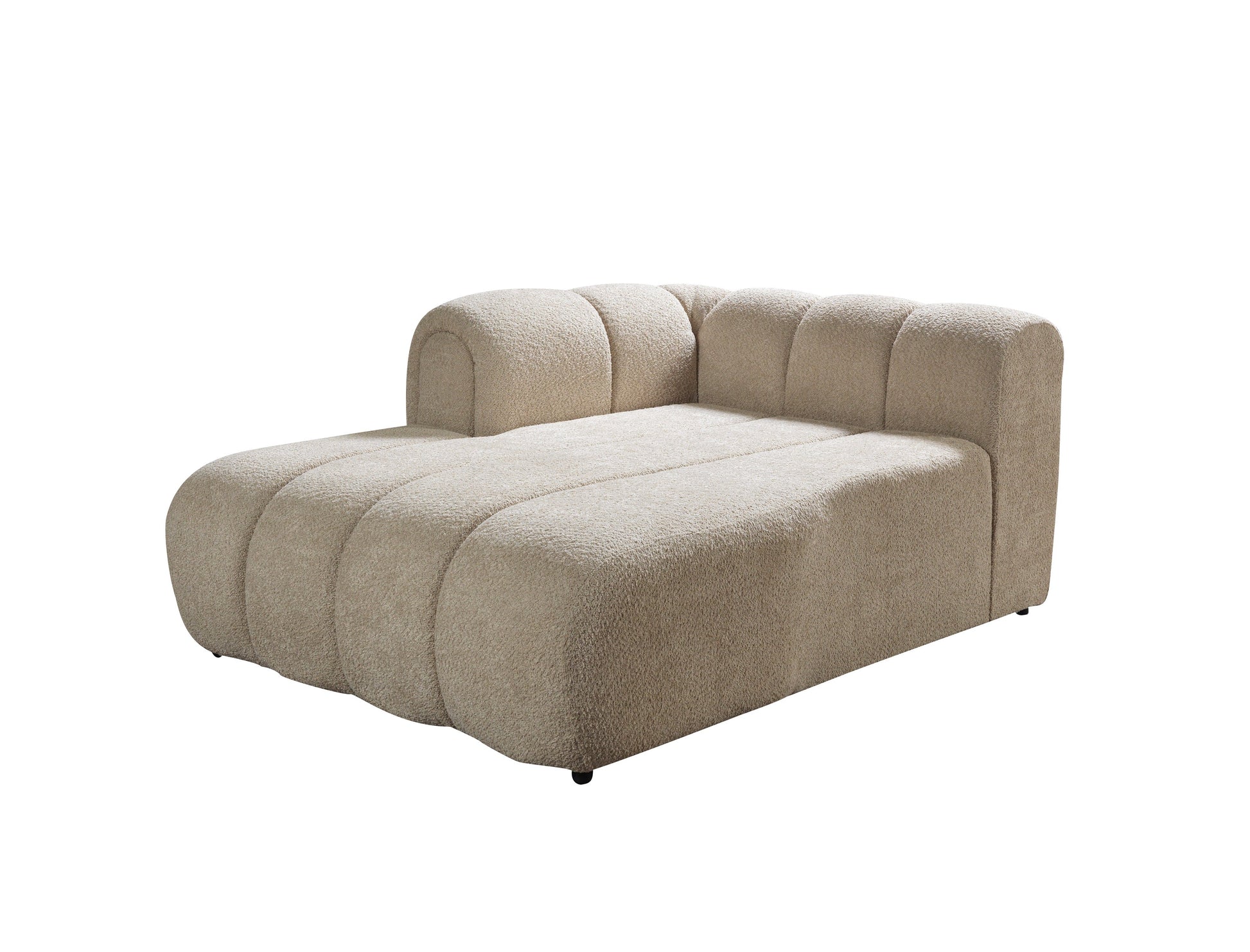 Lis Sand Boucle LAF 115" Sectional [ETA: 10/15]