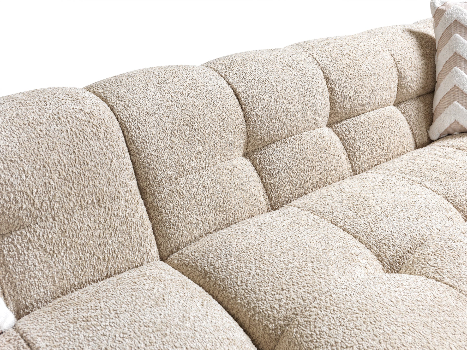 Sand Boucle LAF 110" Sectional