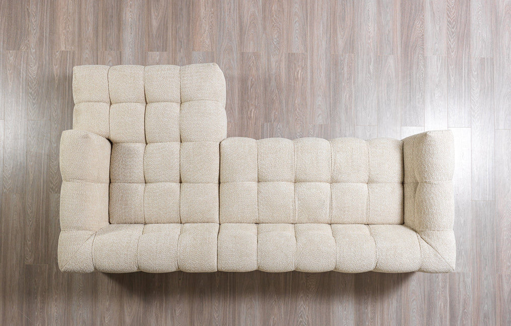 Sand Boucle RAF 110" Sectional