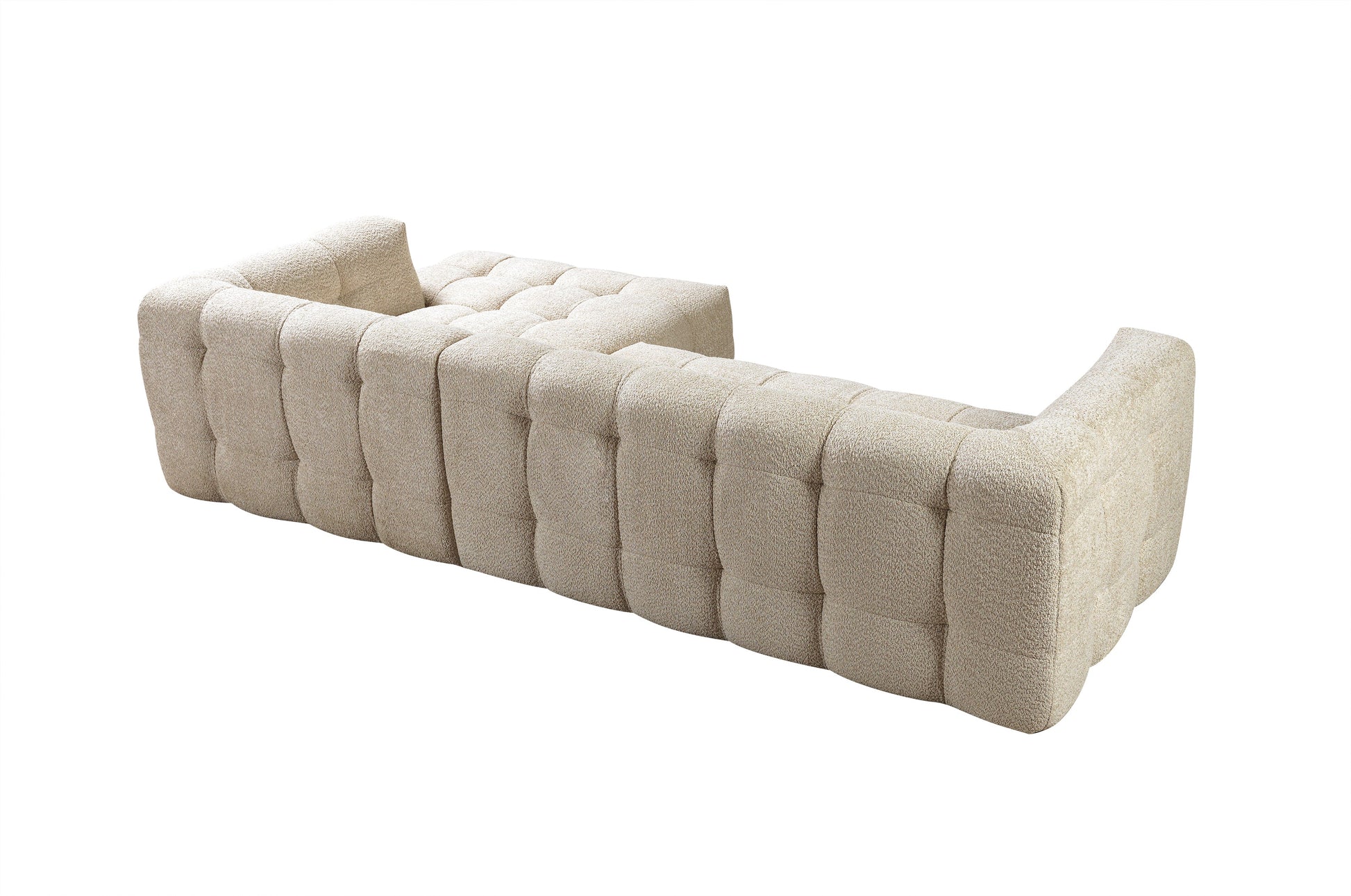 Sand Boucle RAF 110" Sectional