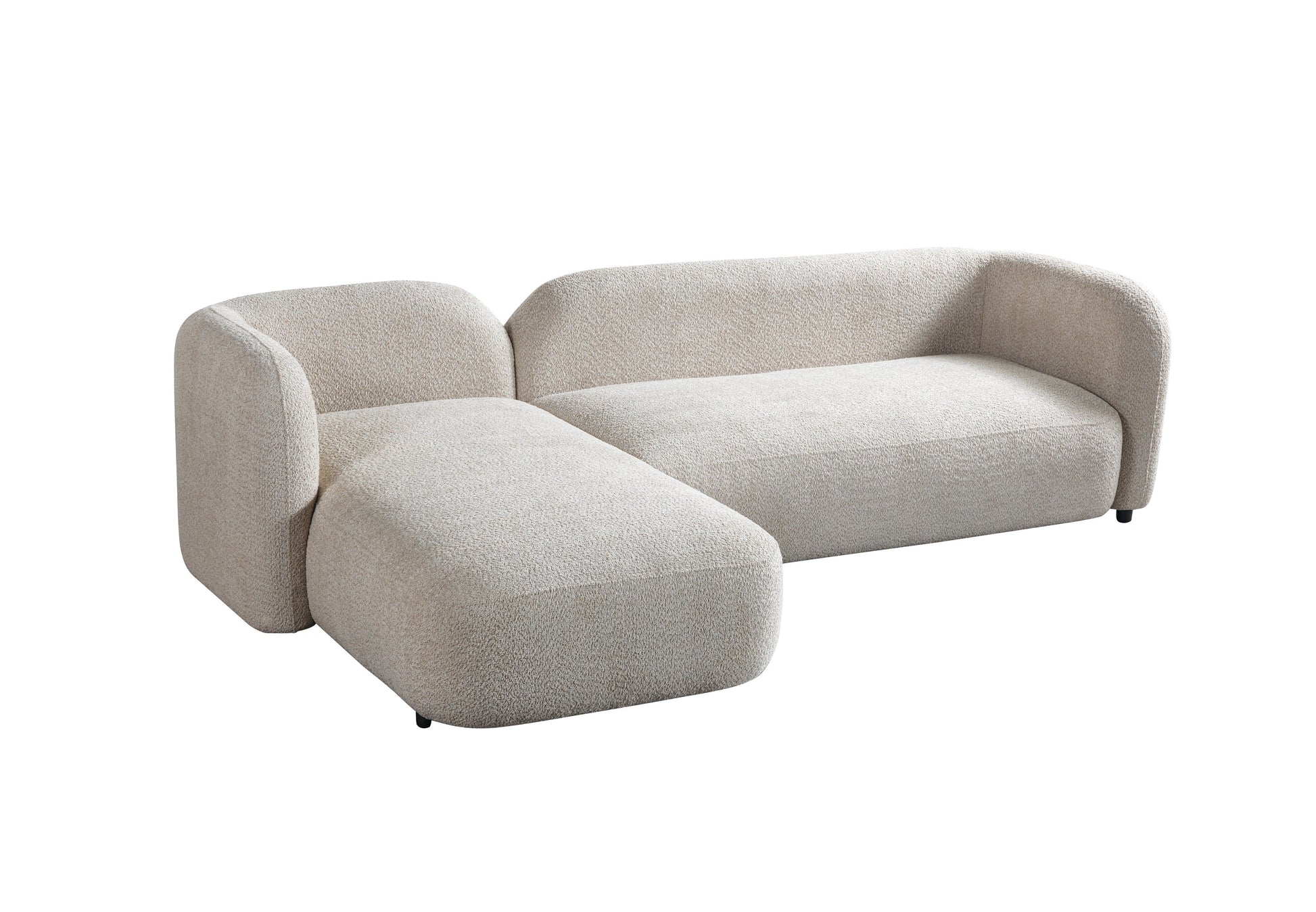 Liva Sand Boucle LAF 110" Sectional