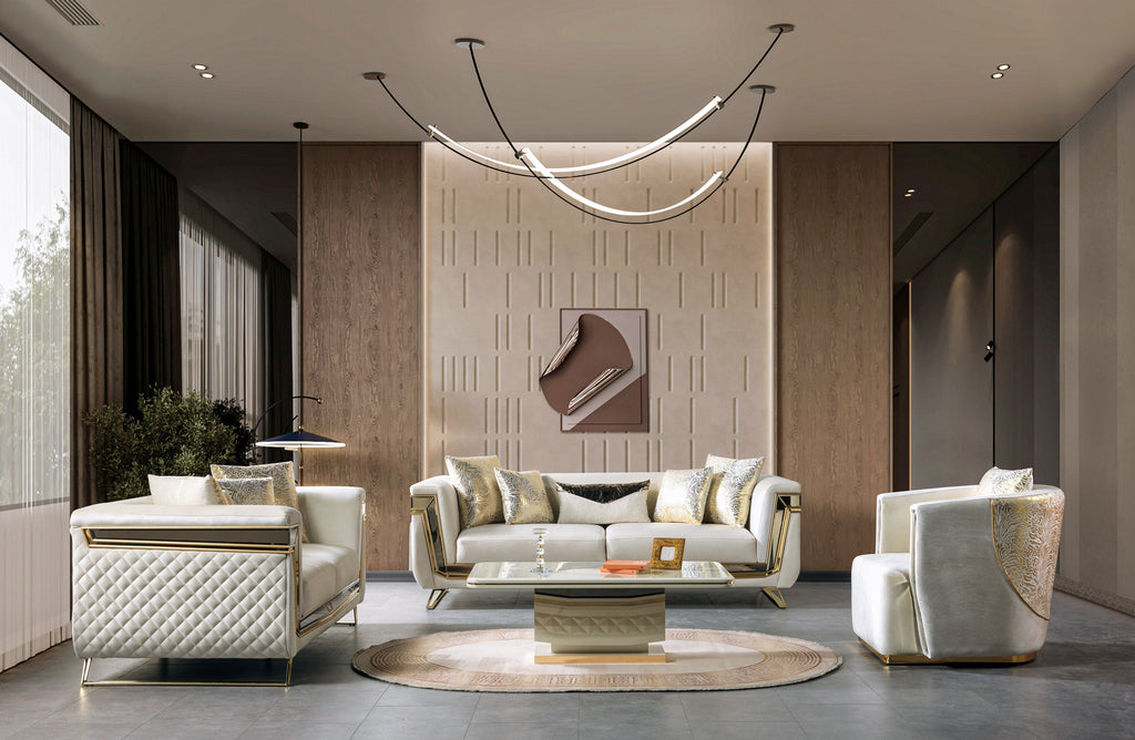 Anica Ivory Coffee Table