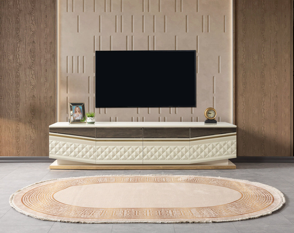 Anica Ivory Tv Stand