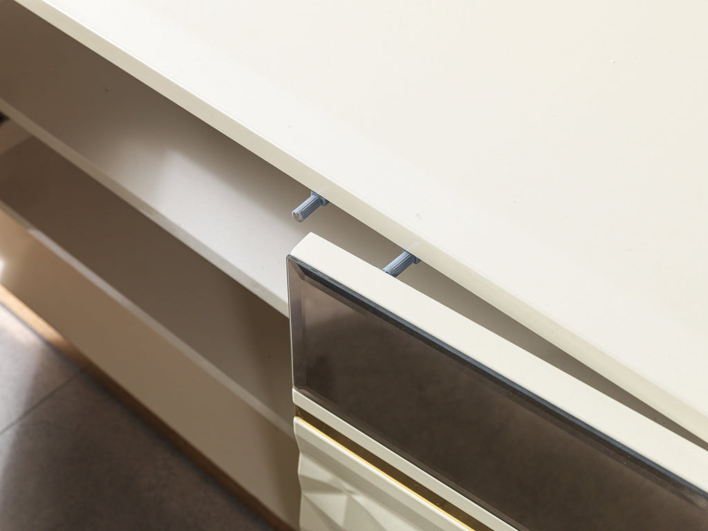 Anica Ivory Tv Stand