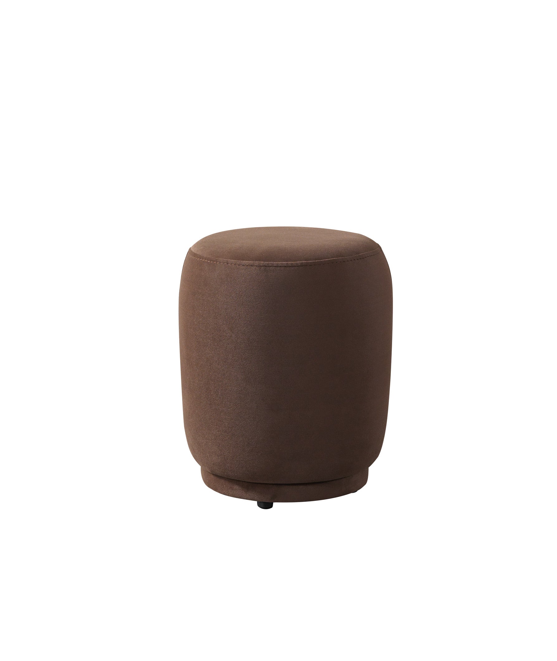 Cloe Coffee Velvet Stool