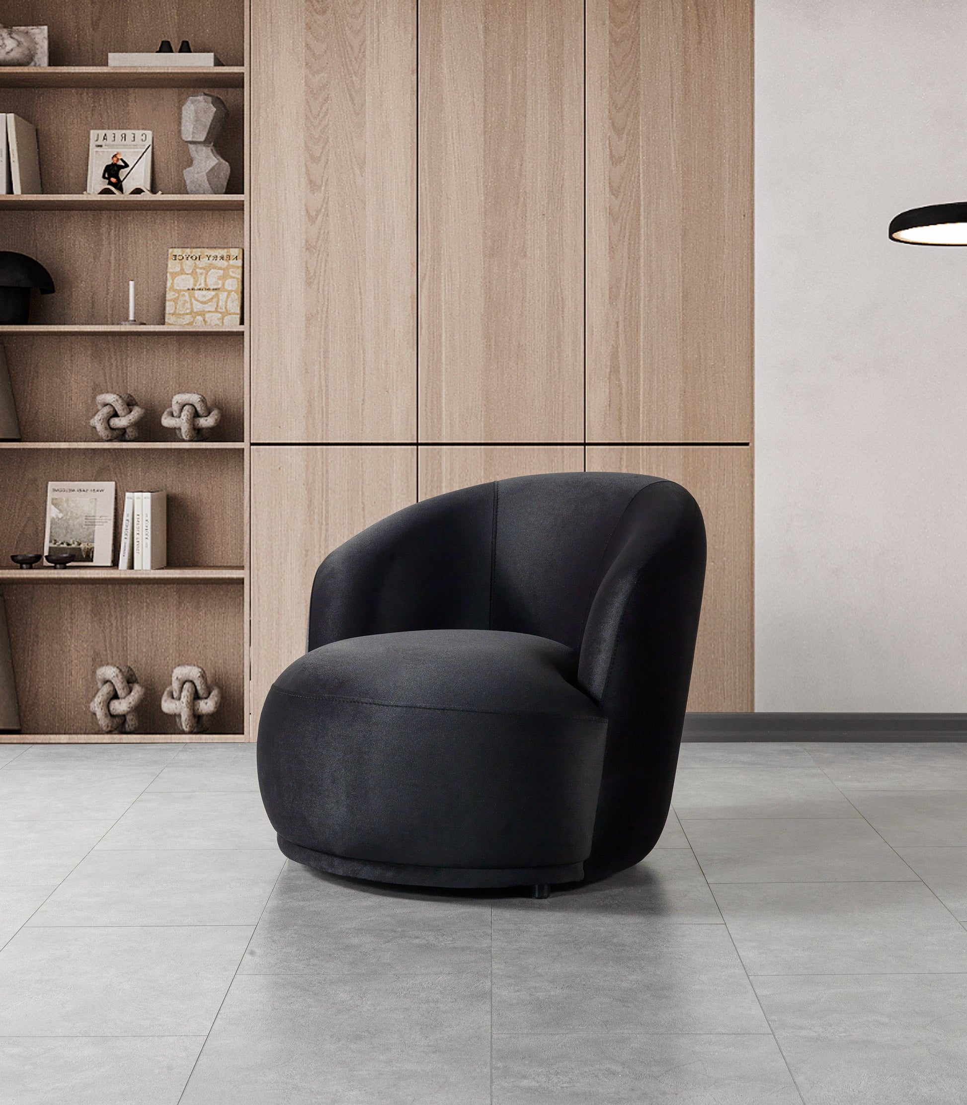 Bonita Black Velvet Sofa 91" & Loveseat 81"