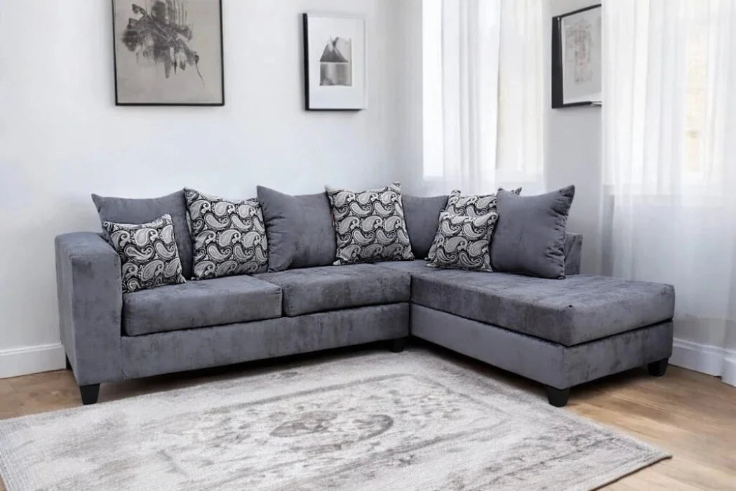 Sectional Dark Grey