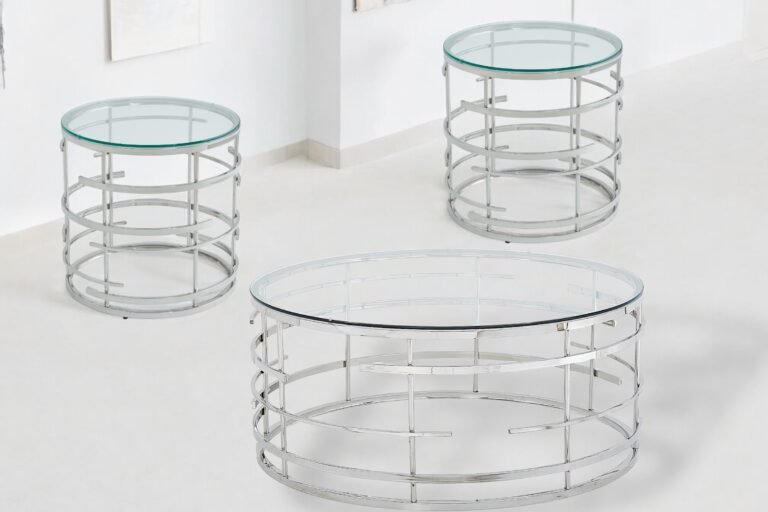 Kelly 3 PC Coffee Table Set
