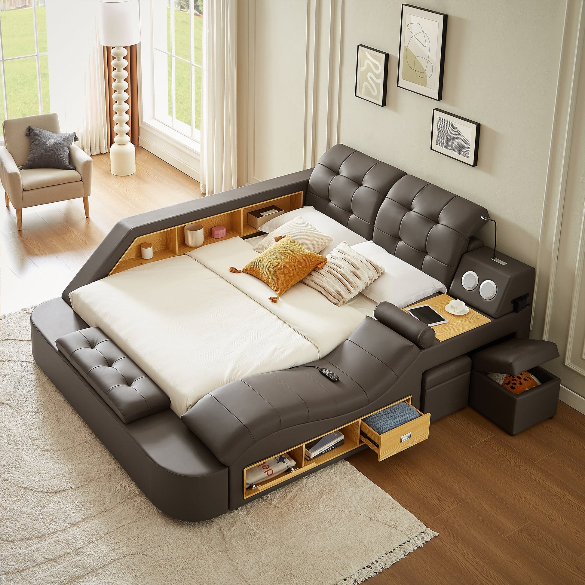 9015 QUEEN BED/KING BED