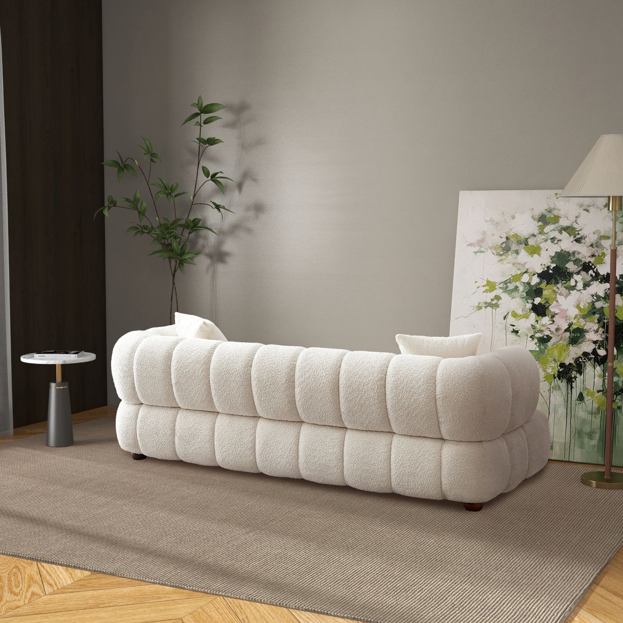 CLEARANCE - Ranger Cream Boucle Sofa