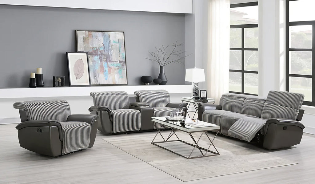 Twist Sofa,  Loveseat  and chair Reclining