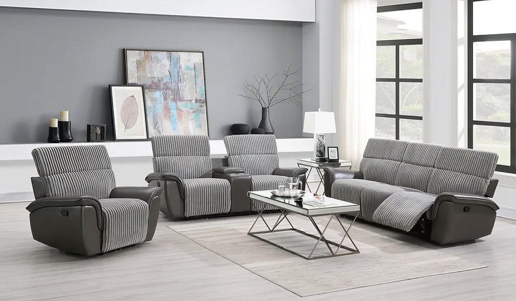 Twist Sofa,  Loveseat  and chair Reclining
