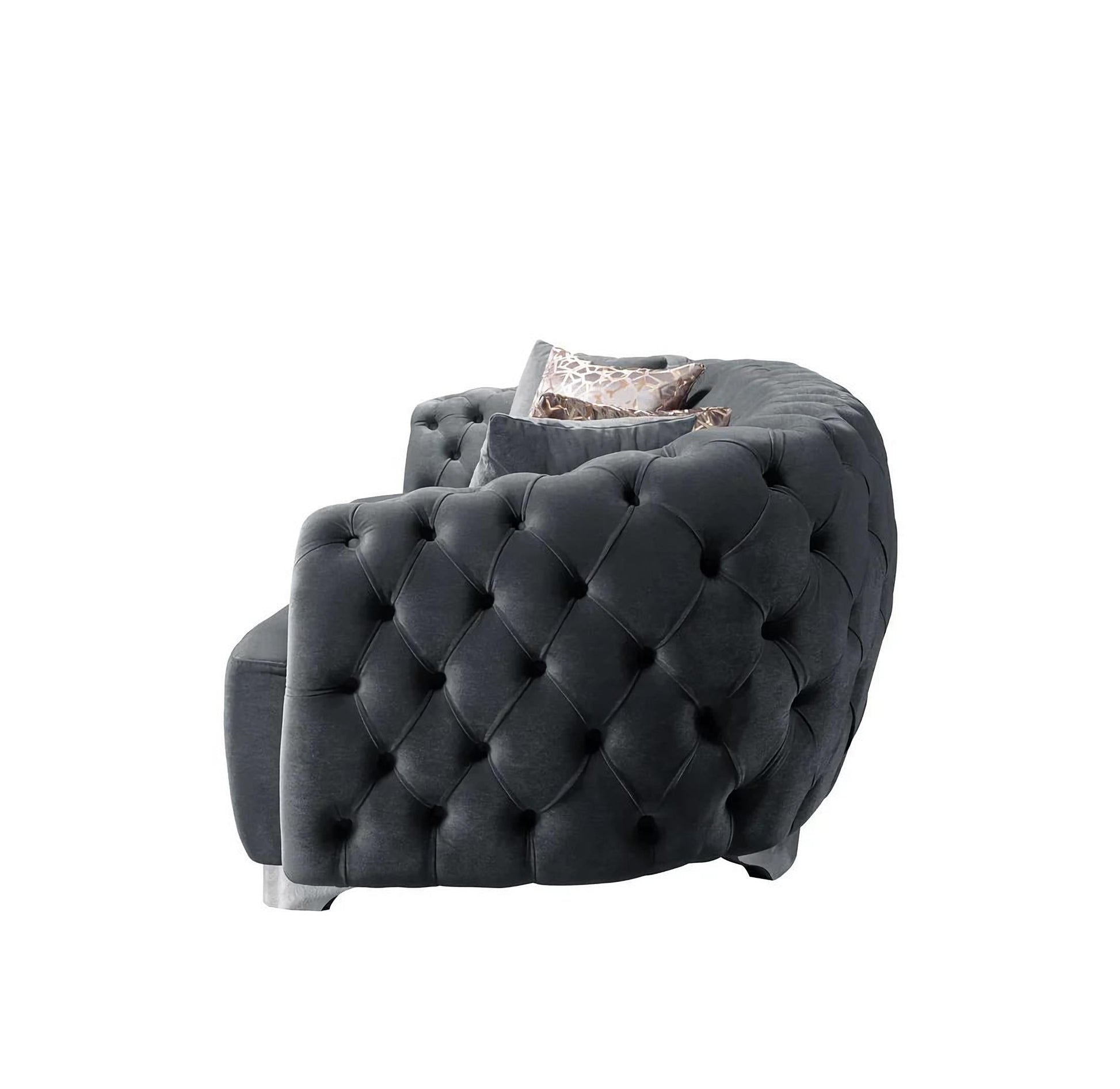 Victoria Velvet Sofa & Loveseat