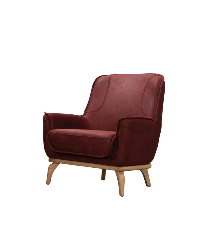 Oslo Bergere- Burgundy