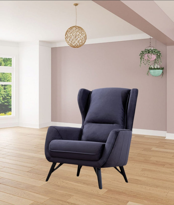 Violet Bergere- Navy Blue