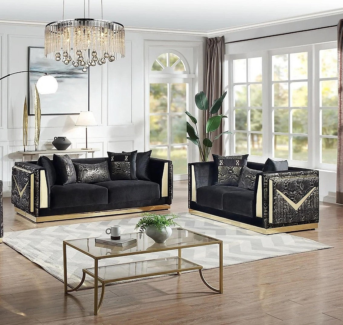 Monaco Sofa and Loveseat