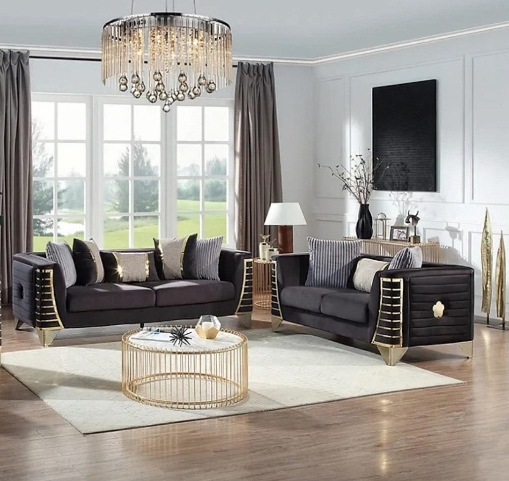 Donovan Sofa and Loveseat