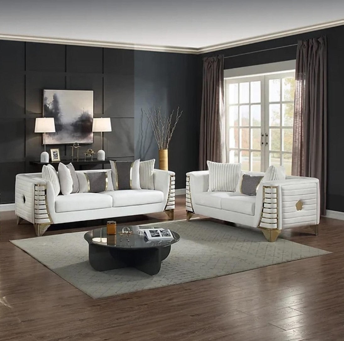 Donovan Sofa and Loveseat