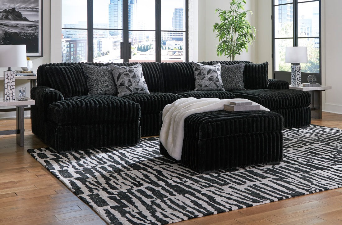 Ashley Double Chaise Sectional