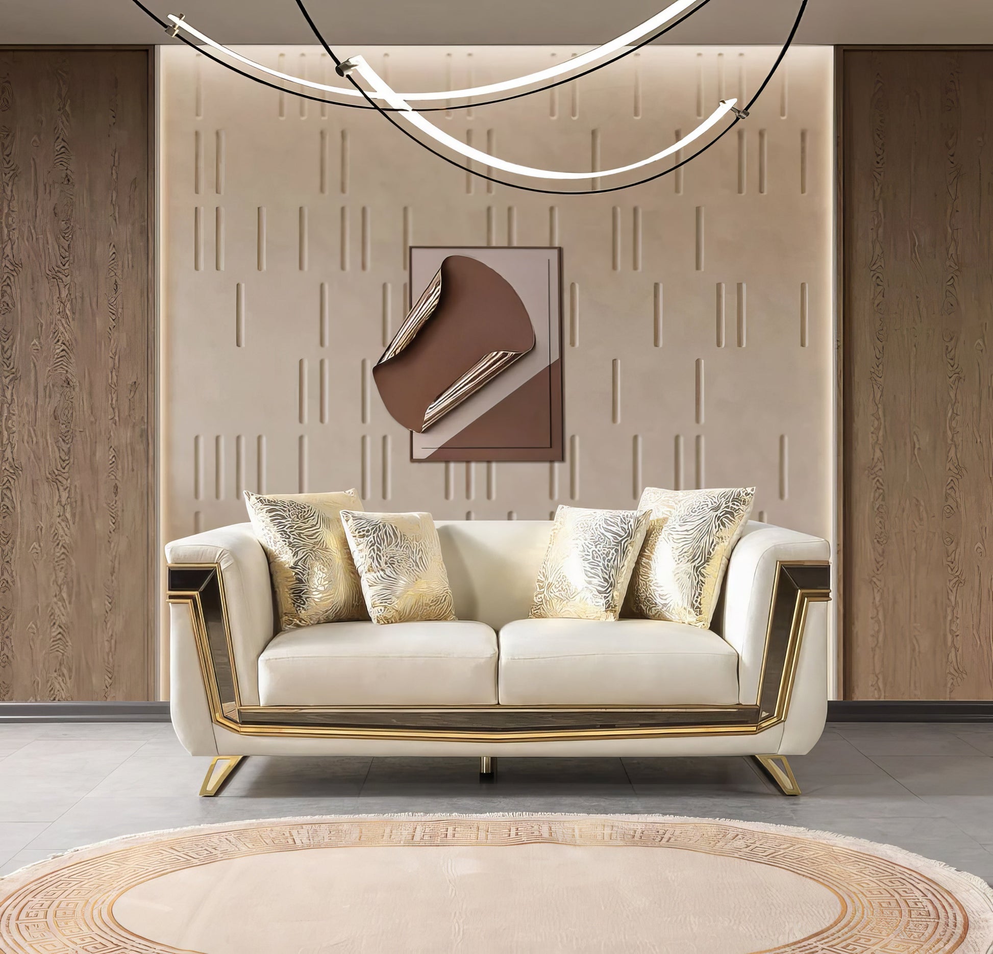 Anica Sofa And Loveseat