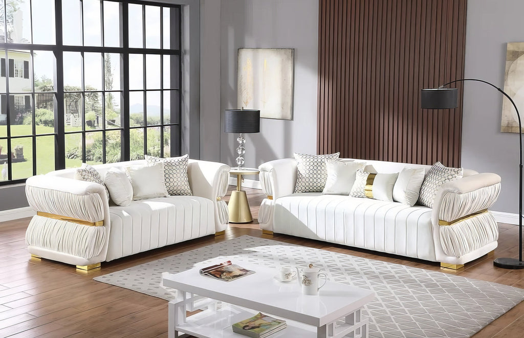 Anna sofa and loveseat