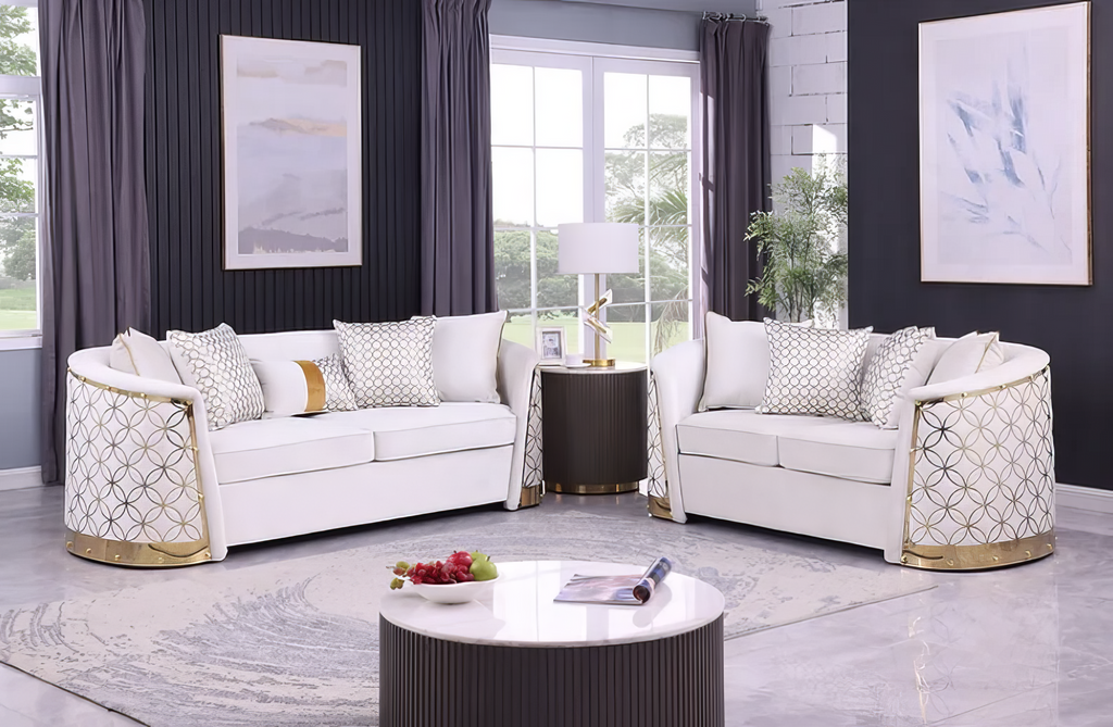 Athena Sofa and Loveseat