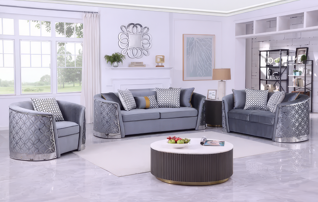 Athena Sofa and Loveseat