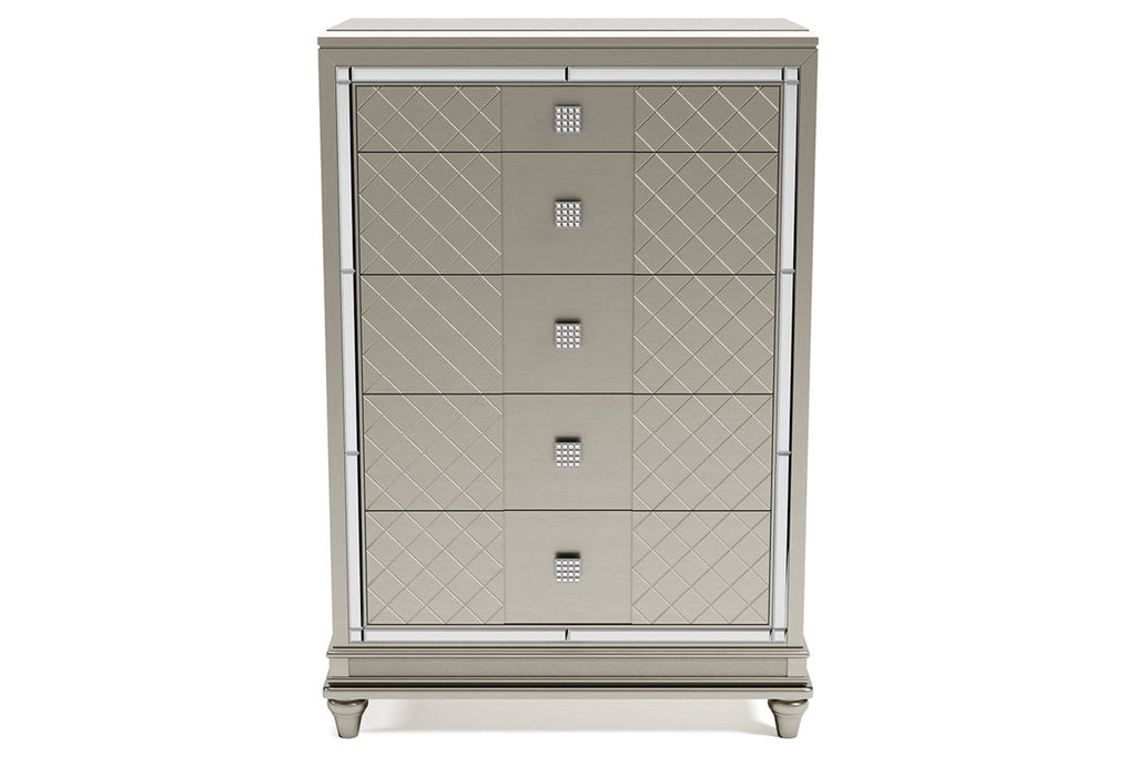Chevanna Platinum Chest of Drawers