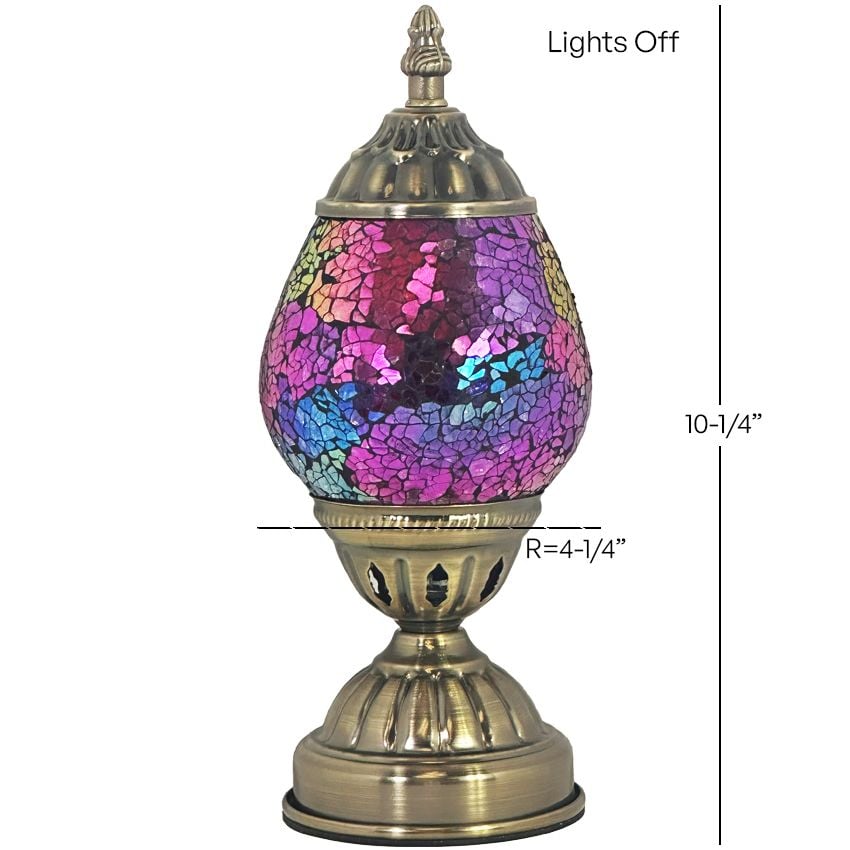 Turkish Lamps with Cosmic Red