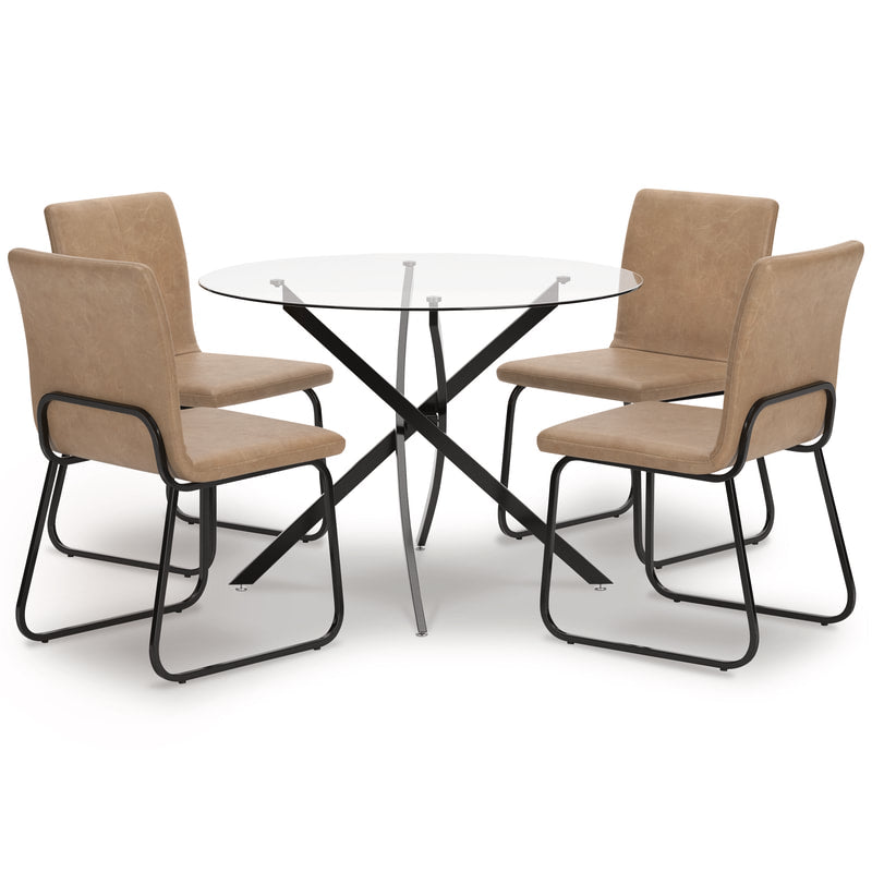 D446-02 - 5pc Dining Set