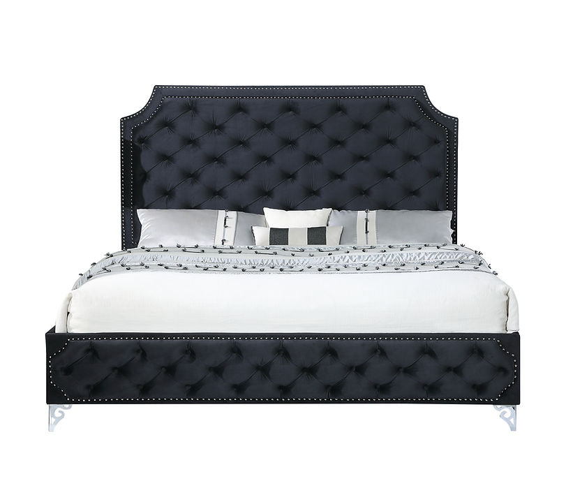 Leilah Velvet Bed