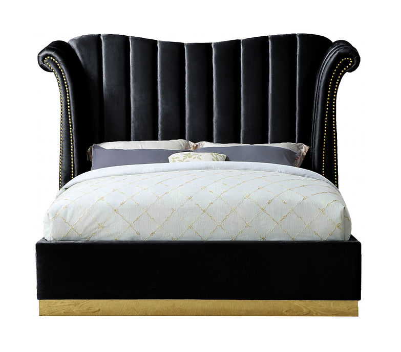 Luna Velvet Bed